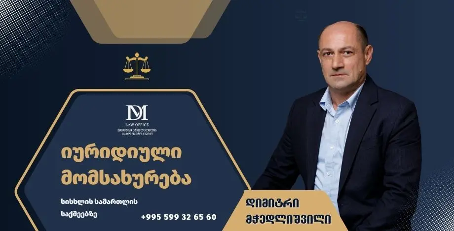 უსამართლო მოსამართლეზე საშიში არავინ არის - ინტერვიუ ადვოკატ დიმიტრი მჭედლიშვილთან