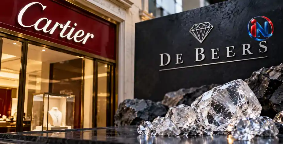 Cartier-ის მფლობელი ბრილიანტების გიგანტის - De Beers-ის შეძენის პროცესში ერთვება