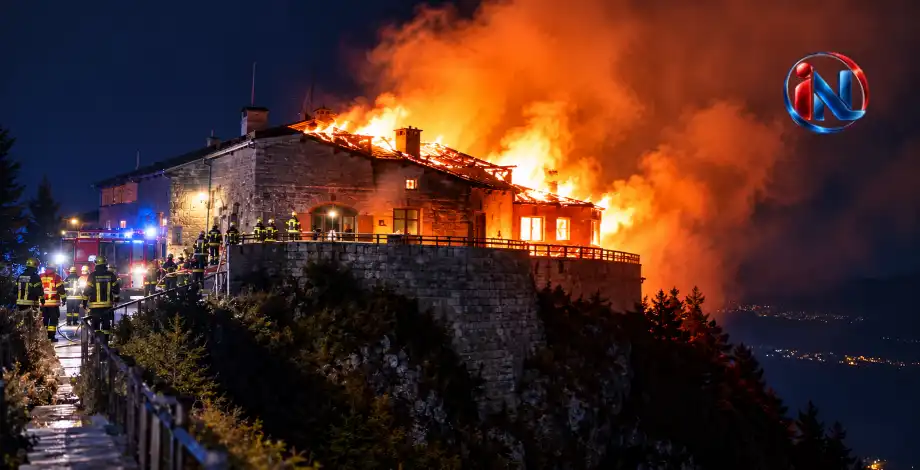 გერმანიაში ჰიტლერის ისტორიულ „არწივის ბუდეს“ ხანძარი გაუჩნდა, დაკავებულია ერთი პირი
